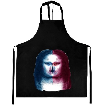 Discover Monalisa Concept Leonardo Da Vinci Aprons