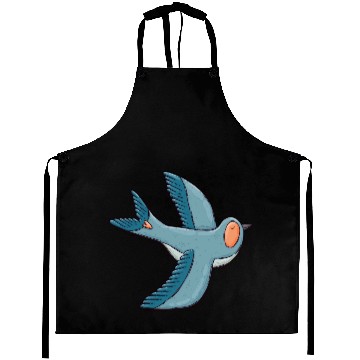 Discover Blue Bird Aprons