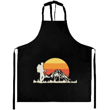 Discover Hiking Hiker Mountain Aprons