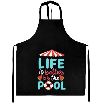 Discover Pool Swimming Summer Aprons