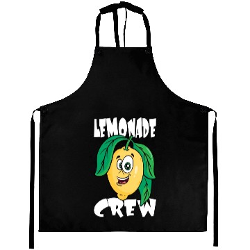 Discover Sweet Kids Lemon Motif Aprons