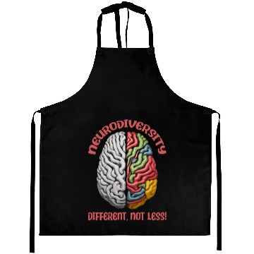 Discover "Different, Not Less" Neurodiversity Aprons
