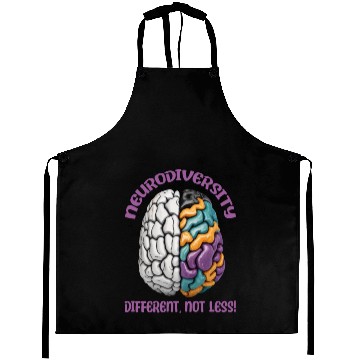 Discover "Different, Not Less" Neurodiversity Aprons