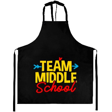 Discover Middle School Teacher Student Aprons