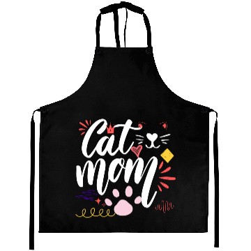 Discover lover Cat mom, Best Cat Mom, Cats Mommy Aprons