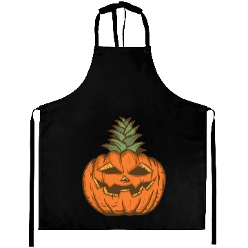 Discover Halloween Pineapple Pumpkin Aprons