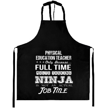 Discover Physical Education Teacher Aprons - Multitasking