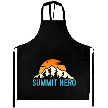 Discover Summit Hero Climbers Mountaineering Mountain Guide Aprons