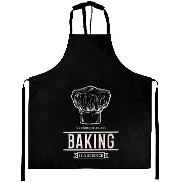 Discover Cooking is an Art, Baking is a Science Aprons