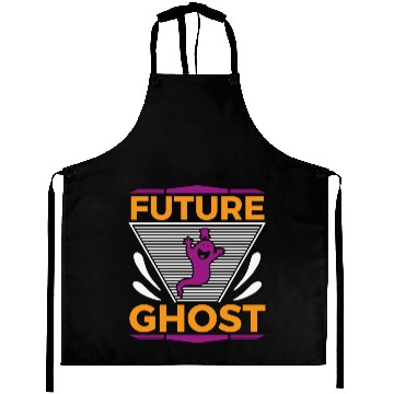 Discover Future Ghost Halloween Aprons