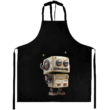 Discover Cute Rusty Robot Aprons