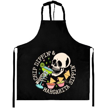 Discover Chip Dippin' And Margarita Sippin' Aprons