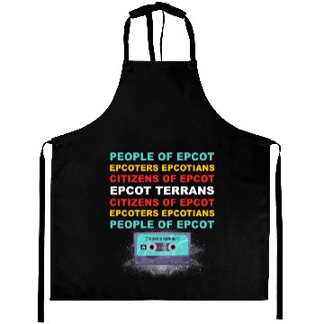 Discover People Of Epcot Epcoters Epcotians Citizens Aprons
