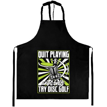 Discover Quit Playing With Balls Frisbee Buddy Player Pro Aprons