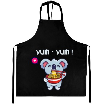 Discover Yum Yum Ramen Noodle China Noodle Koala Japan Fans Aprons