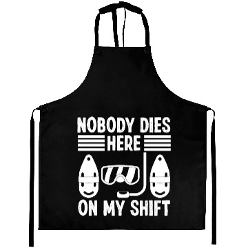 Discover Lifeguard nobody dies here swimming pool guard Aprons