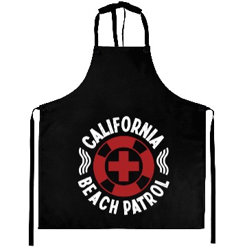 Discover Lifeguard california beach patrol pool guard Aprons