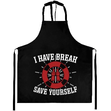 Discover Lifeguard save yourself swimming pool guard Aprons