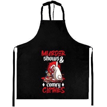 Discover True Crime Murder Spy Crime Interest Gift Idea Aprons