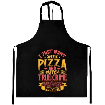 Discover True Crime Murder Spy Crime Interest Gift Idea Aprons