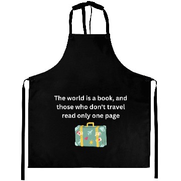 Discover The world is a book Aprons