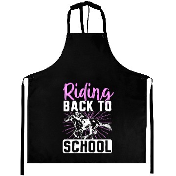 Discover Horse Lover Equestrian Riding Back To School Aprons