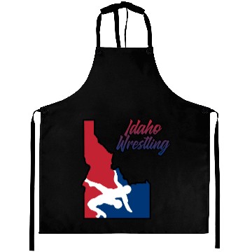 Discover Idaho Wrestling (USA Colors) Aprons