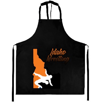 Discover Idaho Wrestling (State Colors) Aprons