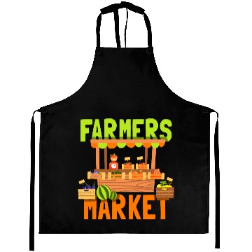 Discover Farmers Market Chicken Farmer Cow Farming Aprons