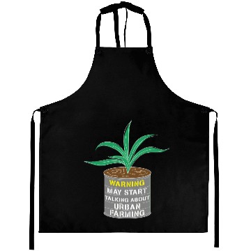 Discover Urban Farming Funny Farmer Aprons