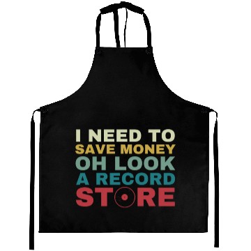 Discover Look A Record Store Funny Vinyl Collecting LP Aprons