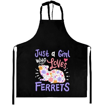 Discover Ferrets Ferret Lover Aprons