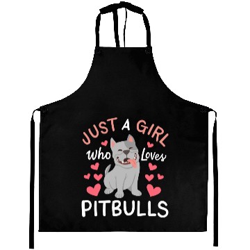Discover Pitbulls Pitbull Lover Aprons