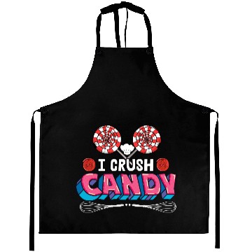 Discover I Crush Candy Confectioner Pastry Cook Aprons