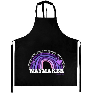 Discover Waymaker Promise Keeper Miracle Worker - Jesus Aprons