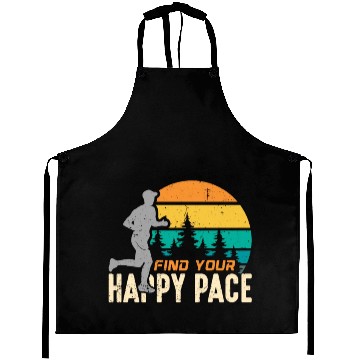 Discover Trail Running Find Your Happy Pace Retro Running Aprons