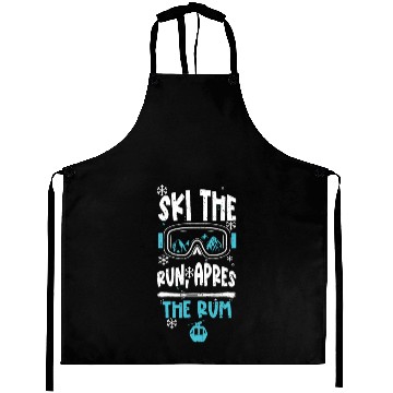 Discover Ski the run, apres the rum Aprons
