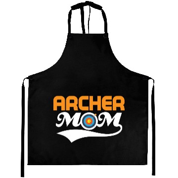 Discover Archer Mom Bow & Arrows Target Archery Aprons