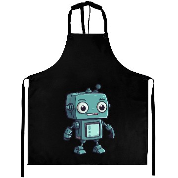 Discover Cute Robot Aprons