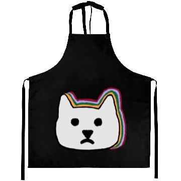 Discover cat face Aprons