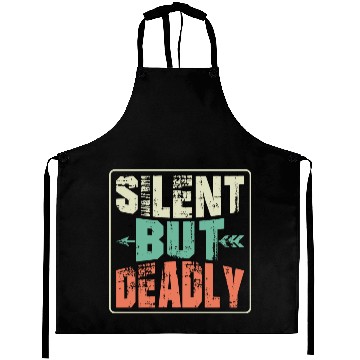 Discover Silent But Deadly Bow & Arrows Target Archery Aprons