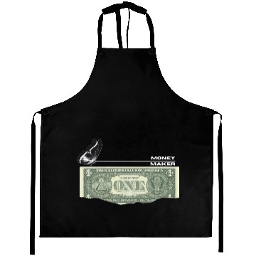Discover Black Vintage Money Aprons