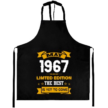 Discover May 1967 Birthday Surprise Aprons
