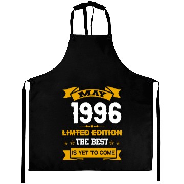 Discover May 1996 Birthday Surprise Aprons