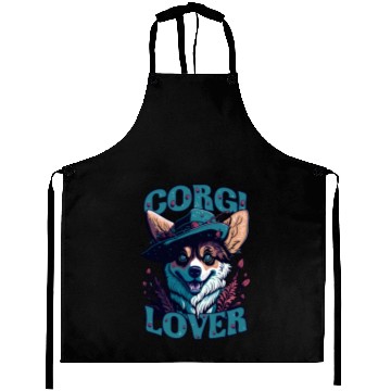 Discover CORGI LOVER Aprons