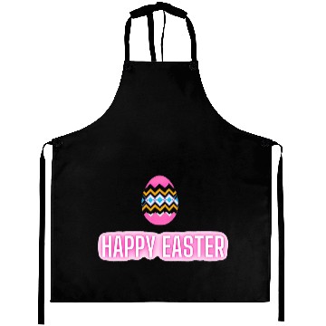Discover Happy easter colored eggs design Aprons