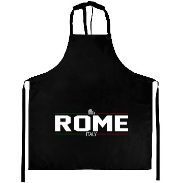Discover ROME - White Design Aprons