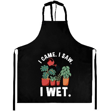 Discover Funny Garden Plant Wet Plants Aprons