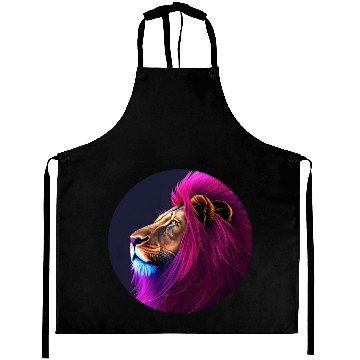 Discover Flowing Lion Colors Aprons