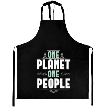 Discover ONE PLANET ONE PEOPLE Aprons